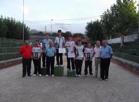 La bolera de Pancar acogió la final del Campeonato de España Cadete de Bolo Palma