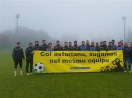 El Real Oviedo se suma a la campaña de fomento del asturiano