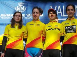 Aida Nuño y Alicia González vuelven a Asturias con la Copa de España de ciclocross 
