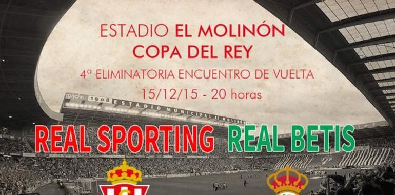 El Molinón, expectante ante el partido de vuelta frente al Betis