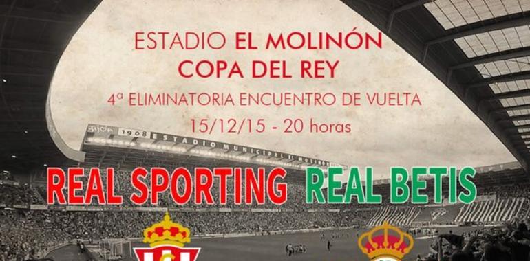 El Molinón, expectante ante el partido de vuelta frente al Betis