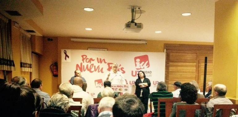 Orviz reclama en Cangas de Narcea futuro para el carbón y el fin del aislamiento