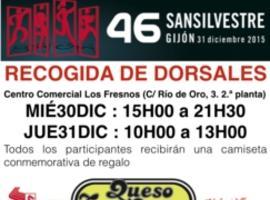 6.100 dorsales listos para la San Silvestre gijonesa