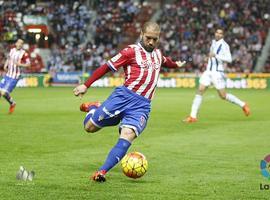 Goleada del Sporting a la Real Sociedad en un partido completo