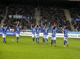 Un punto más para el Real Oviedo, ocho jornadas invicto