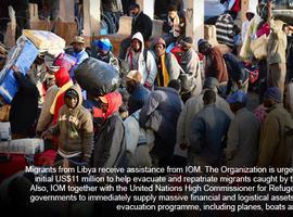 La OIM salva a mil trabajadores atrapados en Misrata