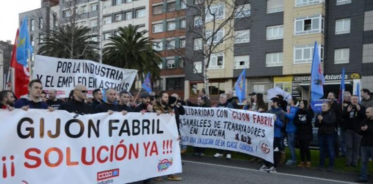 Llamamiento sindical para la búsqueda de alternativas al cierre de Gijón Fabril