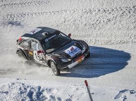 Sergio Canamasas en lo más alto del podio en Andorra