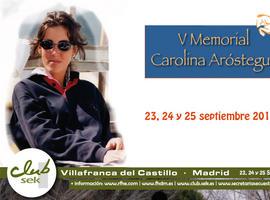 CSN** Memorial Carolina Arostegui, del 23 al 25 de septiembre