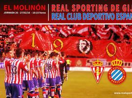 El Sporting jugará con cautela el partido frente al Espanyol