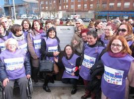 Gijón inscribe los jardines Tren de la libertad en la historia del feminismo