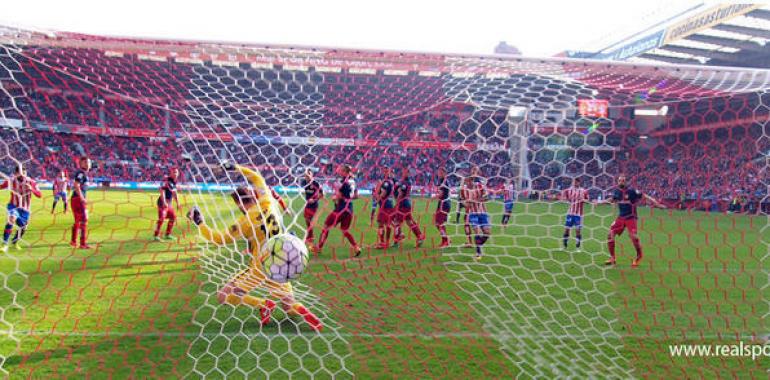 El Sporting arranca tres puntos de oro en El Molinón