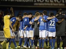 El Oviedo, sin fortuna en Alcorcón