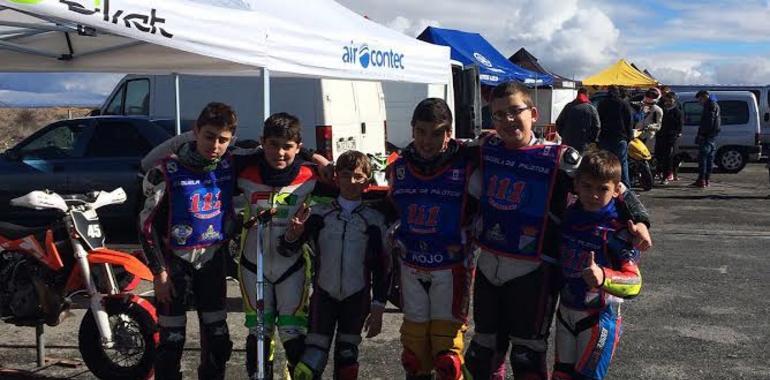 Los pilotos de Principado Moto Team rozan el podium en Karpetania
