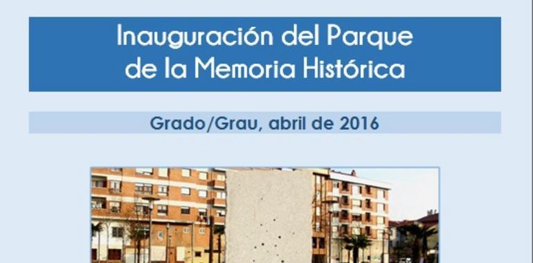 Grao inaugura su parque de la Memoria Histórica