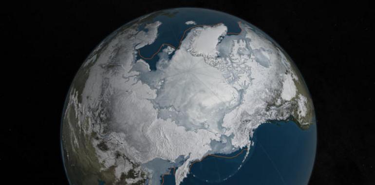 Cada invierno más, el hielo ártico es menos (impactante vídeo)