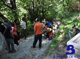 Rescatados dos excursionistas extraviados en la Sierra del Sueve