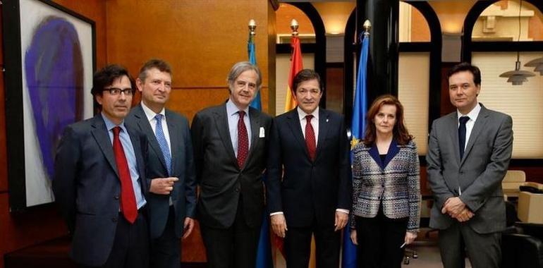  AEGE reitera al presidente de Asturias la necesidad de un precio eléctrico competitivo