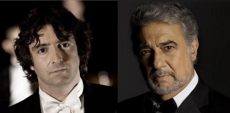 Óliver Díaz dirige a Plácido Domingo