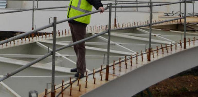 Oviedo abrirá al tráfico el puente de La Florida el 20 de mayo