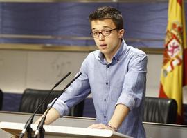 Iñigo Errejón participa en un acto en La Felguera el 22 de mayo