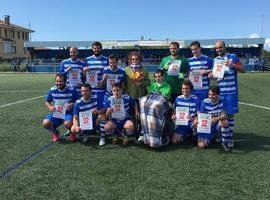 El Avilés Stadium resiste con nueve jugadores para despedirse con un empate