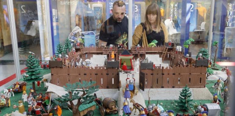  2.000 clicks de Playmobil  reconstruyen la historia de Asturias  en miniatura