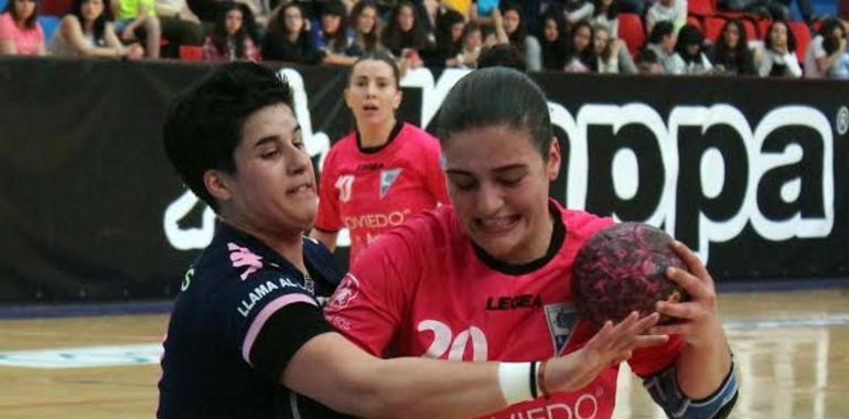 Despedida con derrota del Jofemesa Oviedo Balonmano Femenino