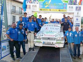 El FMC-UCAV Racing Engineering triplica podio en el 8º Rallye de Asturias Histórico