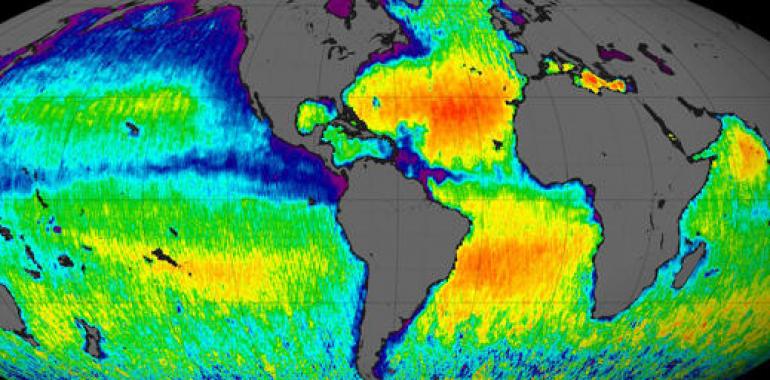 El primer mapa de la salinidad del planeta 