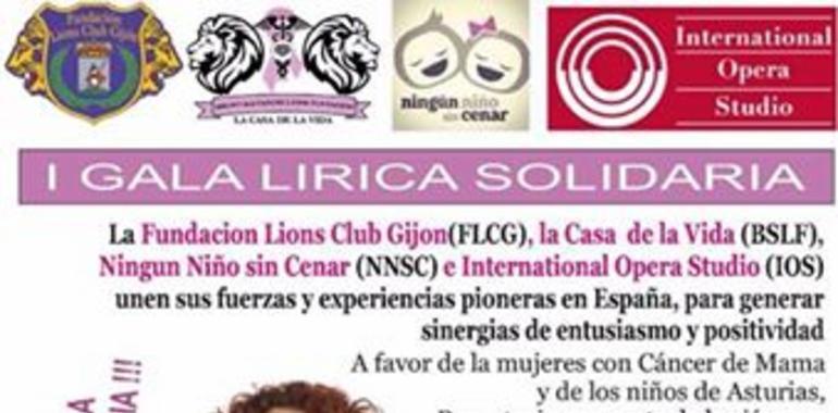 Gala Lírica Solidaria en Laboral Gijón: Ningún Niño sin Cenar