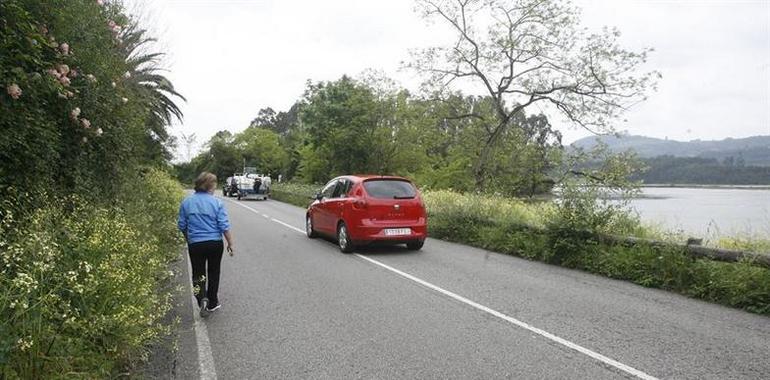 3.500 vecinos reclaman una senda peatonal de la Villa al Puntal