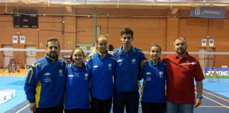 El CT Bádminton Asturias logra dos destacados puestos en el Abierto de España