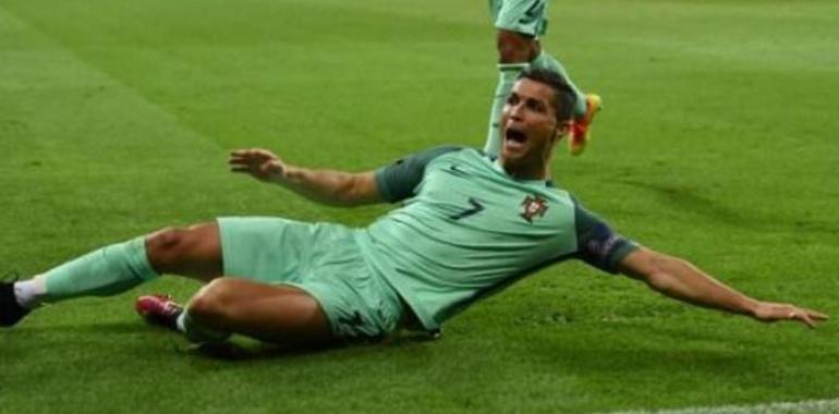 Eurocopa: Cristinano Ronaldo y Portugal ganaron a Gales