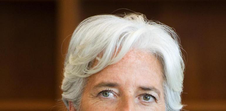 Según Lagarde, la cooperación dará fruto si el mundo actúa ahora