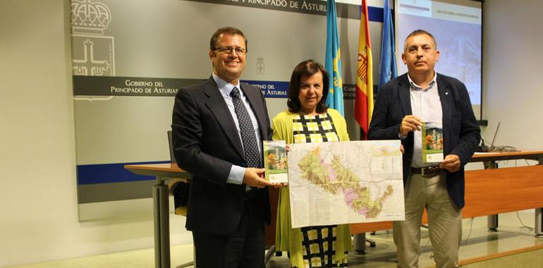 El Principado distribuirá el nuevo plano guía del Parque Natural Las Ubiñas-La Mesa