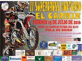 Supercross solidario y nocturno en La Pola siero