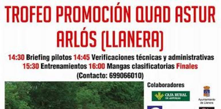 Arlós da el banderazo de salida al Trofeo Promoción Quad Astur