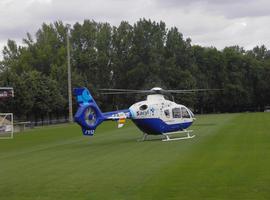 Evacuado el piloto de un parapente herido tras sufrir una caída