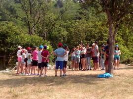 Belmonte repite como escenario del campamento para niños diabéticos asturianos