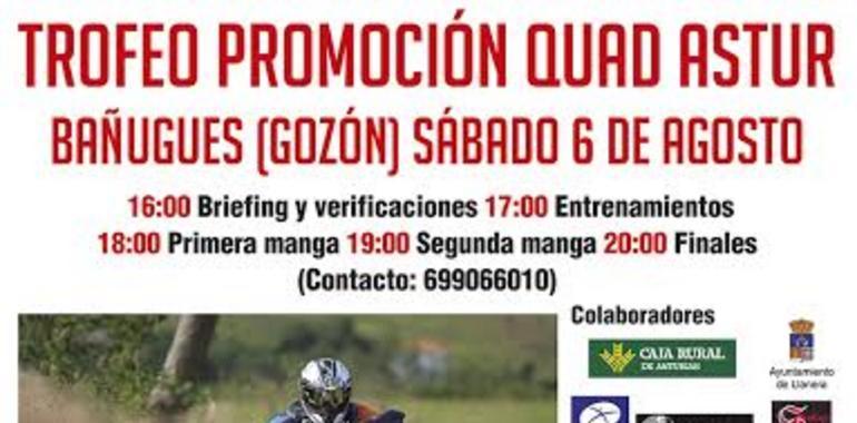 Bañugues segunda cita del Trofeo Promoción Quad Astur
