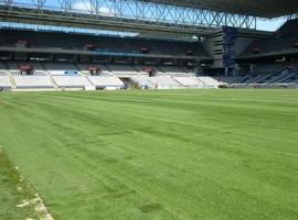 El Carlos Tartiere ya peina nuevo tapín