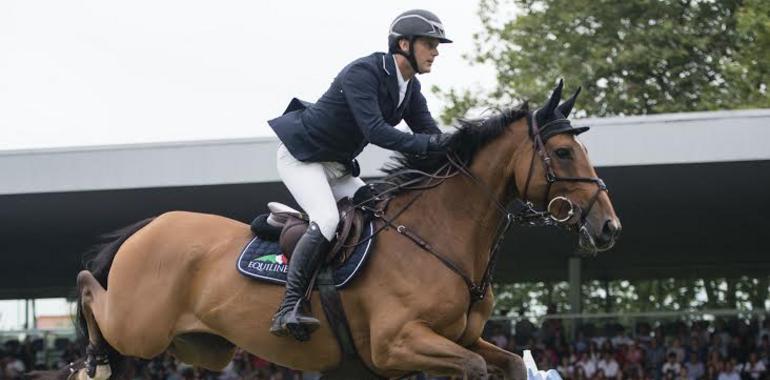  Julien Epaillard, con ‘Sheriff de la Nutria LM’, vencedor en la tercera del CSIO