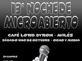 El avilesino café Lord Byron reanuda sus noches de Micro Abierto
