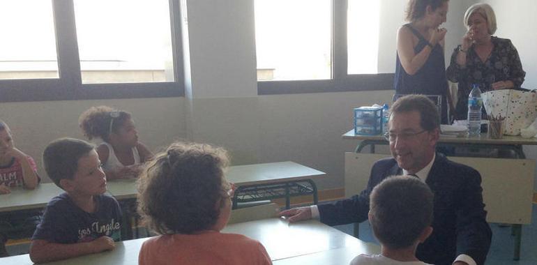 En Asturias solo el 1,5% de los centros cuentan con módulos prefabricados 