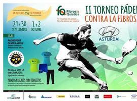 Torneo de padel benéfico contra la fibrosis quística 