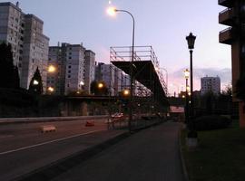 Mañana se corta el tráfico en el viaducto sobre la Ronda Sur de Oviedo