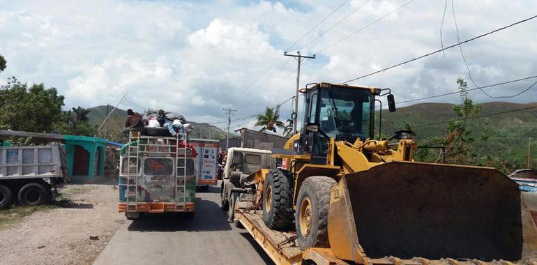 Les Cayes, Haití:  Comienza reconstrucciónde  puentes, calles y carreteras