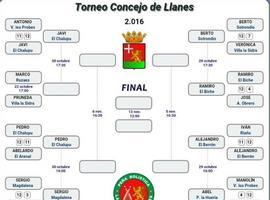 Octavos de Final del Torneo de Bolos Cuatreada Individual Llanes 