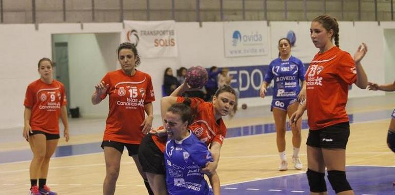 El Oviedo Balonmano Femenino firmó su partido más brillante 